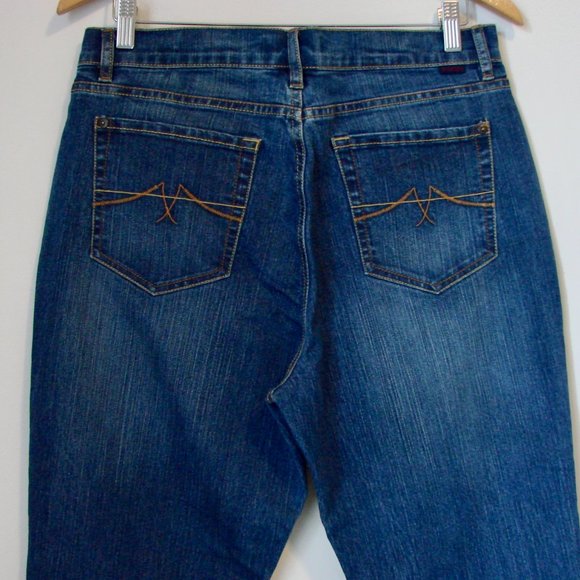 Bootcut Jeans High Waist Stretch Jeanstar Elle Size 12 - Picture 14 of 16